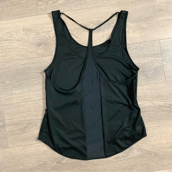 Nike Womens Dri fit Breathe Loose Tank Top T-Back Black Size Medium - Picture 5 of 13